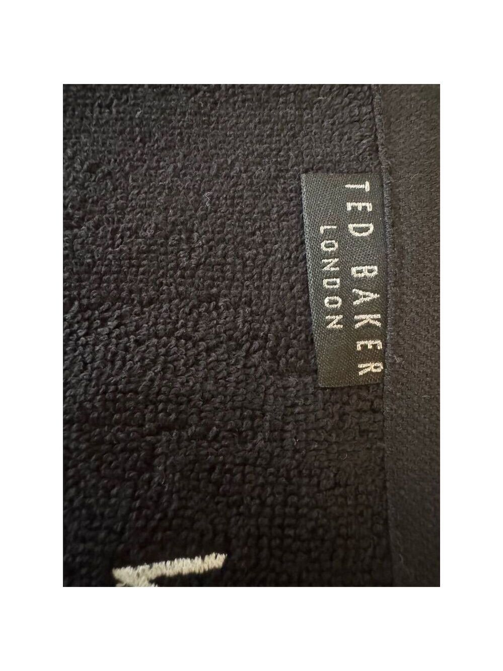 Ted Baker Black Turkish Cotton Makeup Remover Towel - Picture 4 of 6
